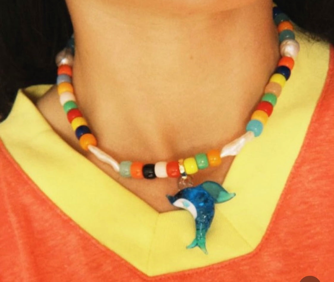 Iggy: Big Dolphin Energy necklace