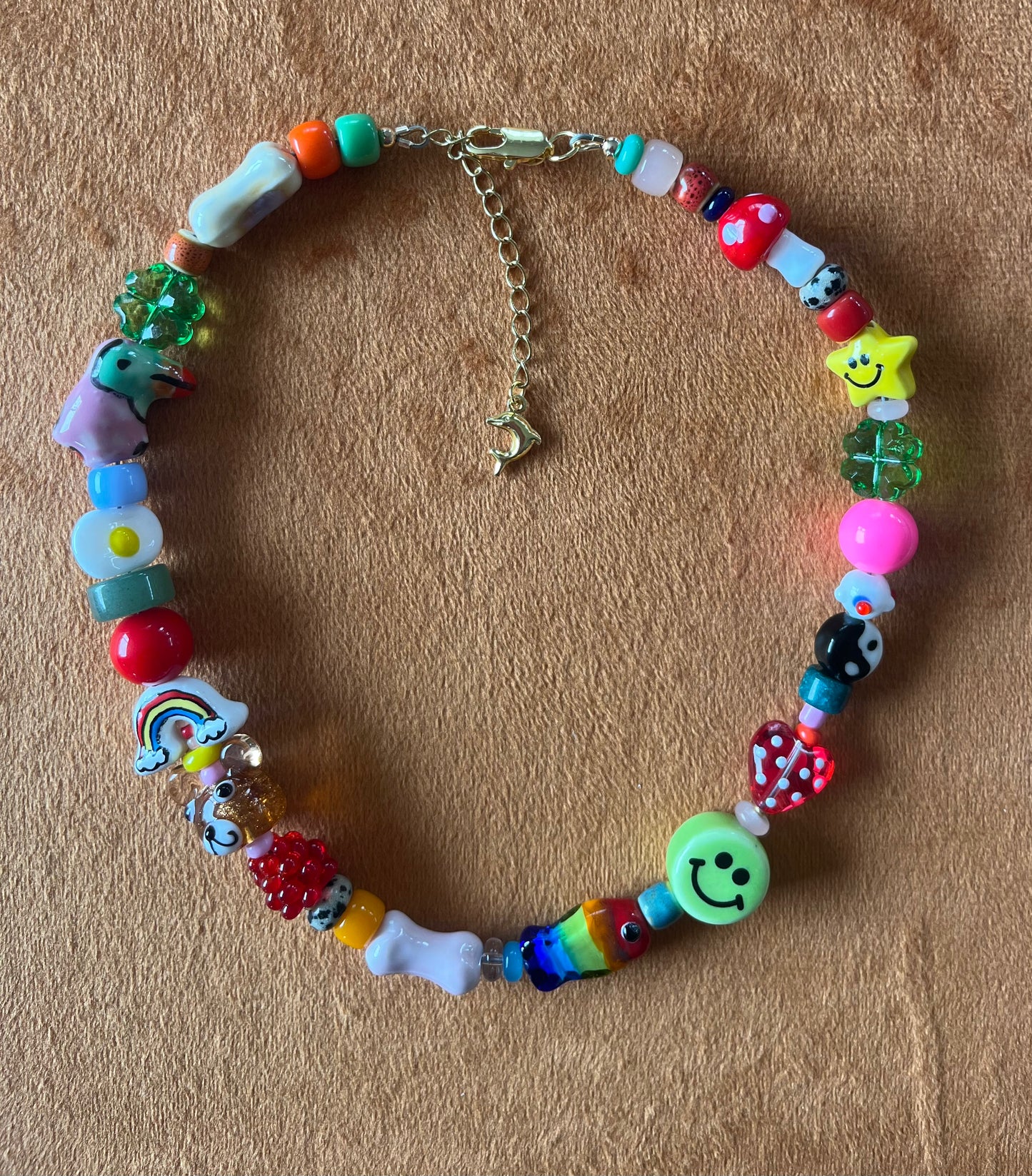Kids lucky charms necklace