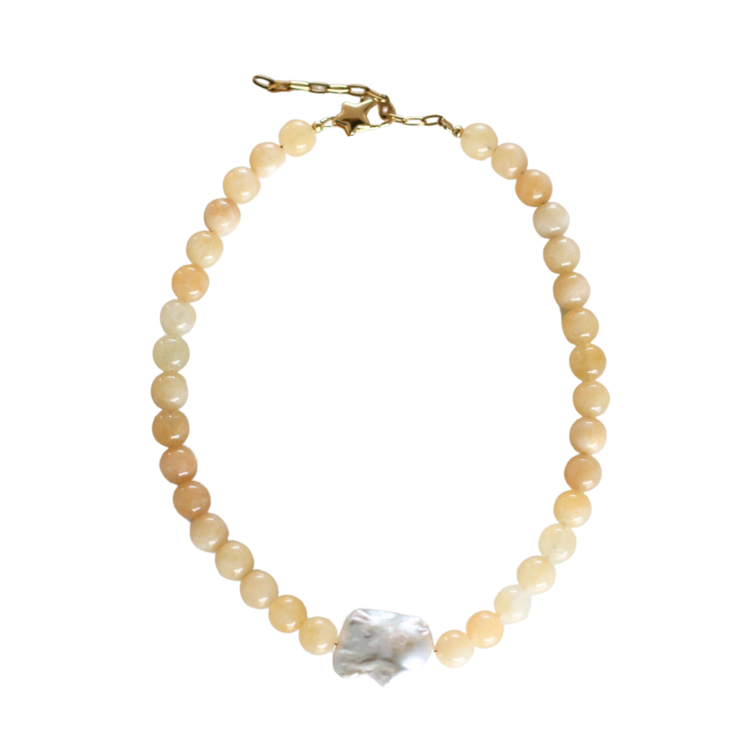Lenni necklace (yellow)