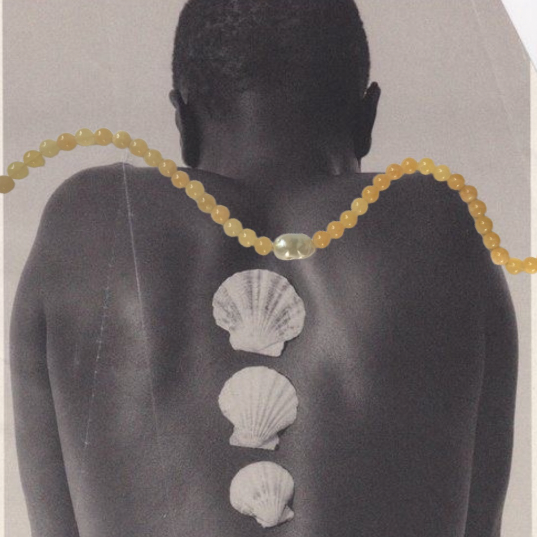 Lenni necklace (yellow)