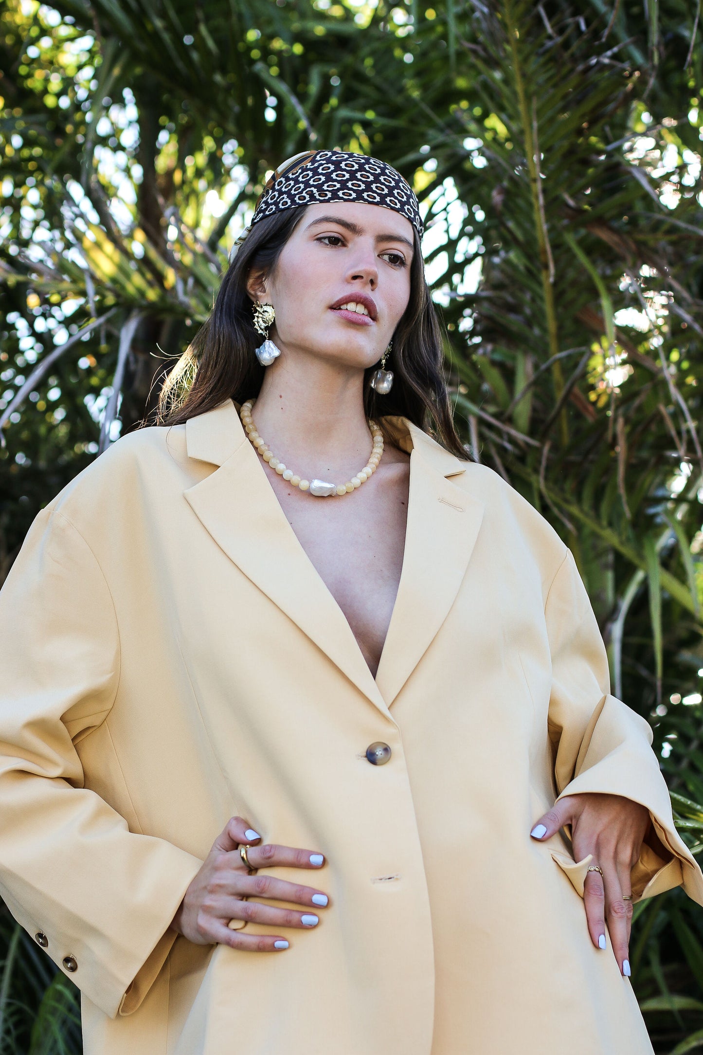 Lenni necklace (yellow)