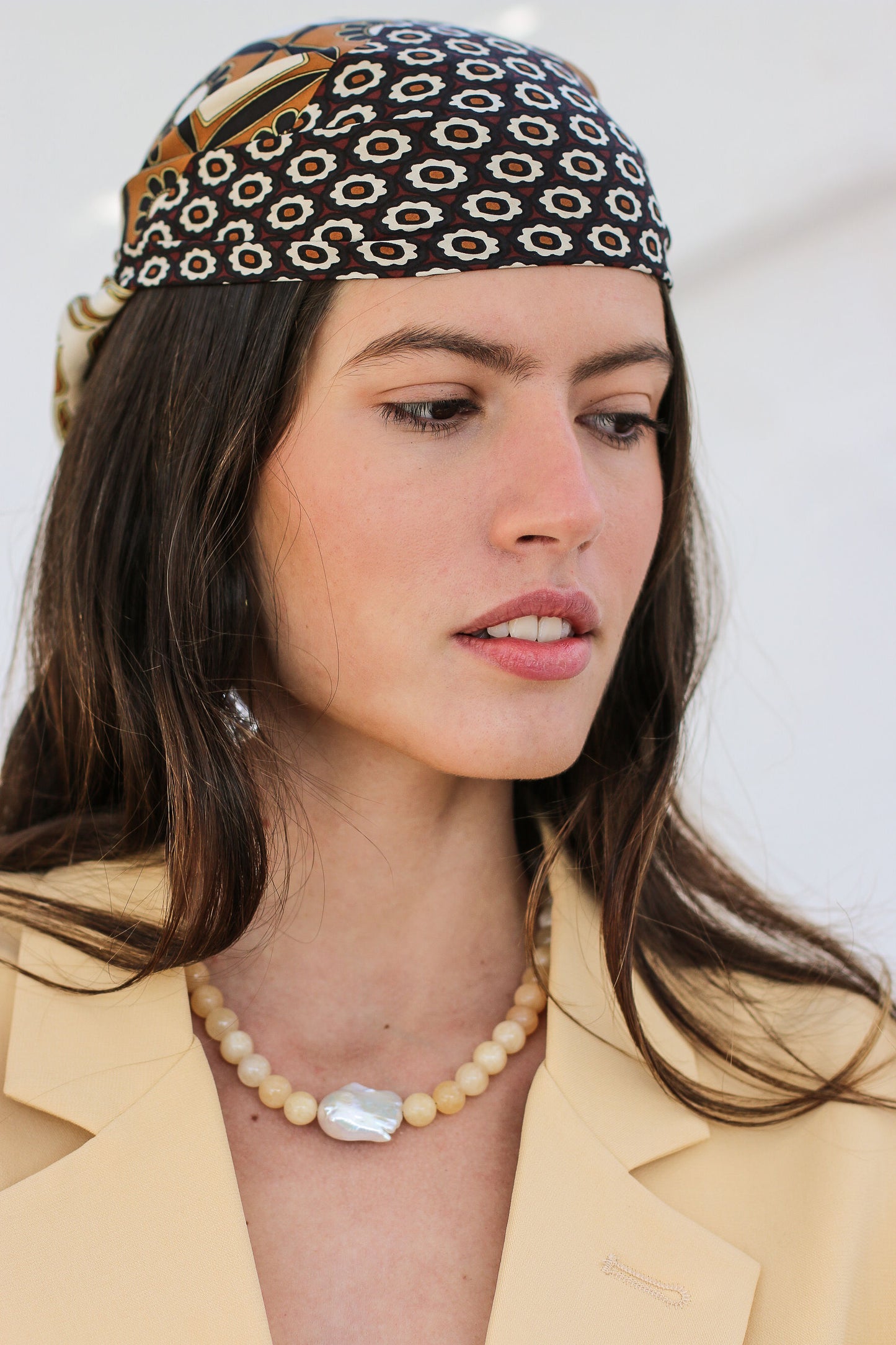 Lenni necklace (yellow)