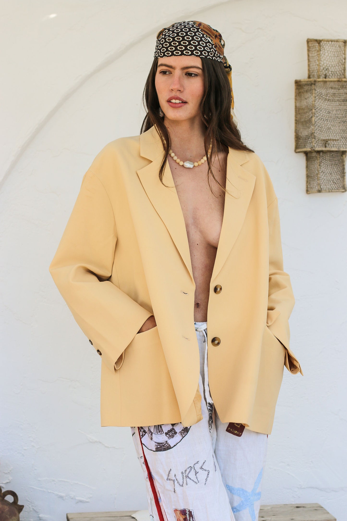 Lenni necklace (yellow)